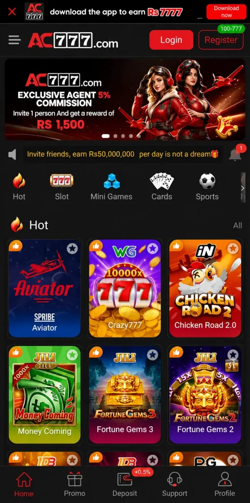 AC777 Game Download APK