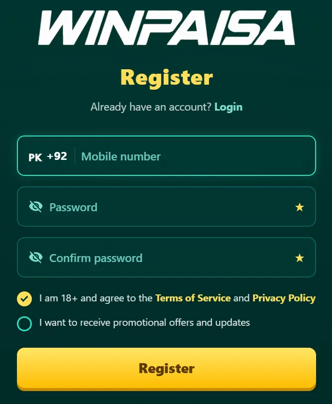 WINPAISA Game