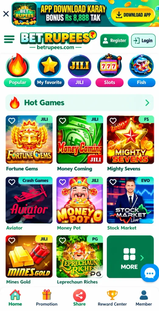 Bet Rupees Game Download APK 2026